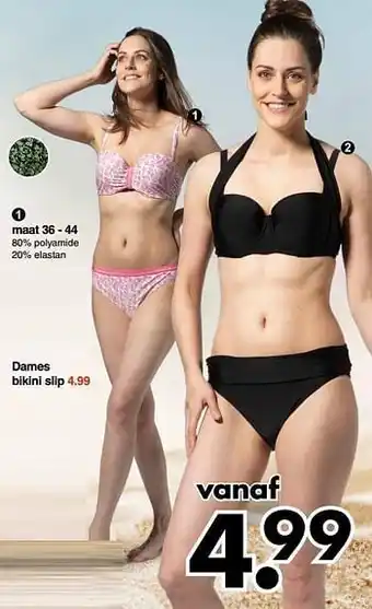 Wibra Dames bikini slip aanbieding