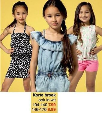 Wibra Korte broek aanbieding