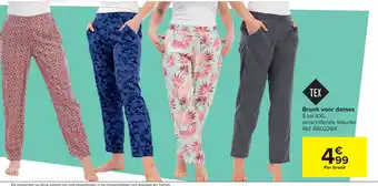 Carrefour Market Broek voor dames aanbieding