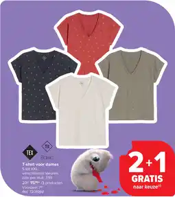 Carrefour T-shirt voor dames aanbieding