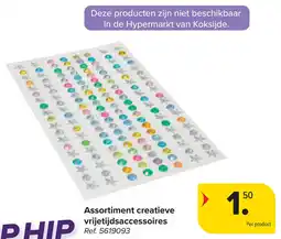 Carrefour Assortiment creatieve vrijetijdsaccessoires aanbieding