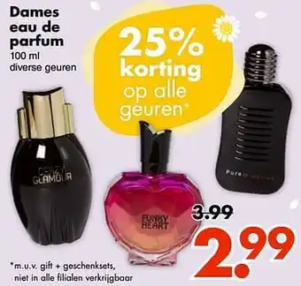 Dames eau de parfum