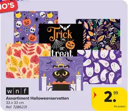 Carrefour Assortiment Halloweenservetten aanbieding