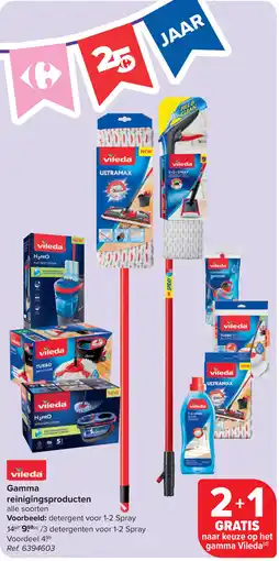 Carrefour Gamma reinigingsproducten aanbieding