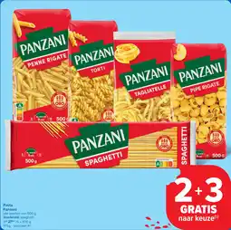 Carrefour Pasta Panzani aanbieding