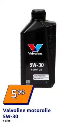 Action Valvoline motorolie 5W-30 aanbieding