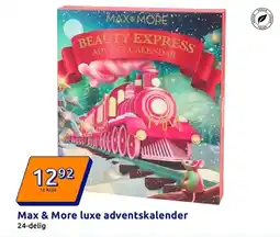 Action Max & More luxe adventskalender aanbieding