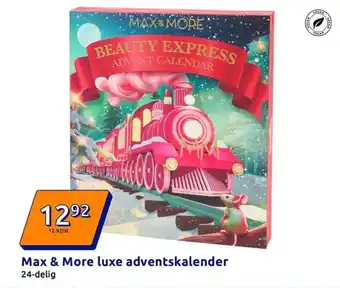 Action Max & More luxe adventskalender aanbieding