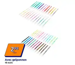 Action Avec gelpennen aanbieding