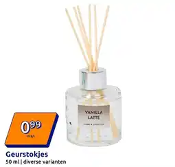 Action Geurstokjes aanbieding