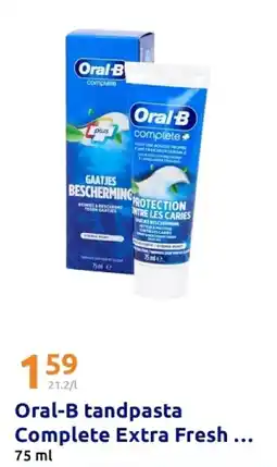 Action Oral-B tandpasta Complete Extra Fresh aanbieding