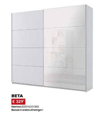 Crack Kleerkast aanbieding