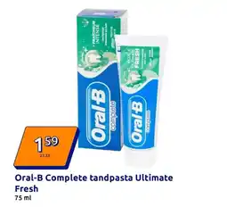 Action Oral B Complete tandpasta Ultimate Fresh aanbieding