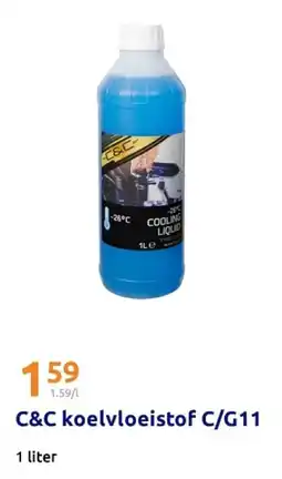 Action C&C koelvloeistof C/G11 aanbieding