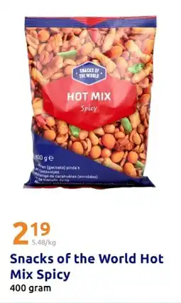 Action Snacks of the World Hot Mix Spicy aanbieding