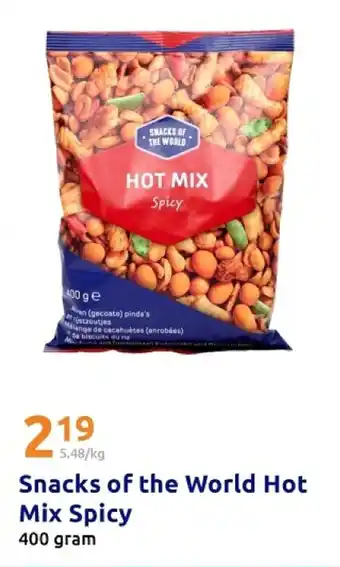 Action Snacks of the World Hot Mix Spicy aanbieding
