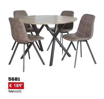 Crack Tafel aanbieding