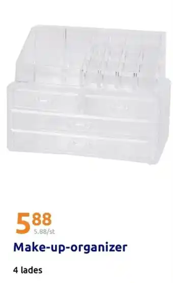 Action Make-up organizer aanbieding