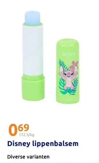 Action Disney lippenbalsem aanbieding