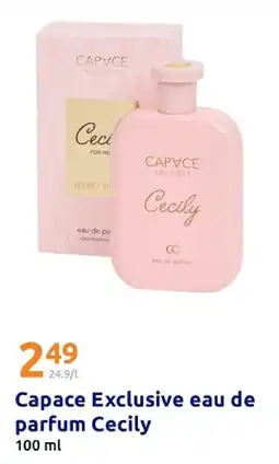 Action Capace Exclusive eau de parfum Cecily aanbieding