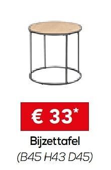 Bijzettafel