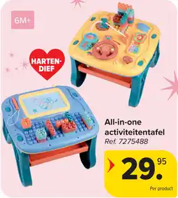 Carrefour All-in-one activiteitentafel aanbieding