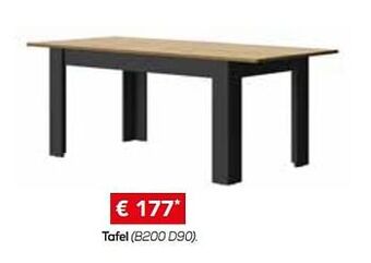 Crack Tafel aanbieding