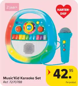Carrefour Music'Kid Karaoke Set aanbieding