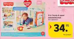Carrefour 3 in 1 kruip & speel activiteitenmat aanbieding