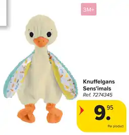 Carrefour Knuffelgans Sens'imals aanbieding