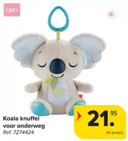 Carrefour Koala knuffel voor onderweg aanbieding
