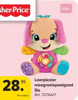 Carrefour Leerplezier meegroeispeelgoed Sis aanbieding