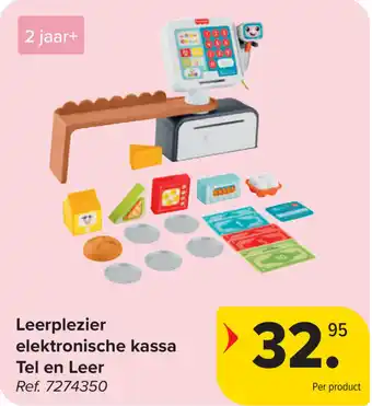 Carrefour Leerplezier elektronische kassa Tel en Leer aanbieding