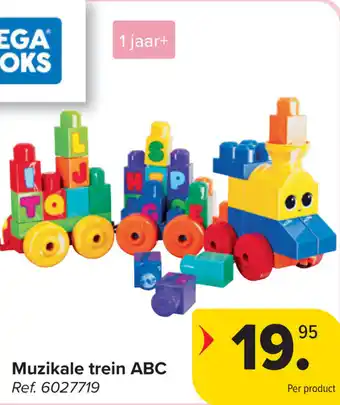Carrefour Muzikale trein ABC aanbieding