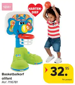 Carrefour Basketbalkorf olifant aanbieding