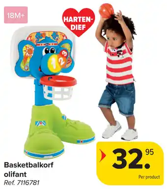 Carrefour Basketbalkorf olifant aanbieding