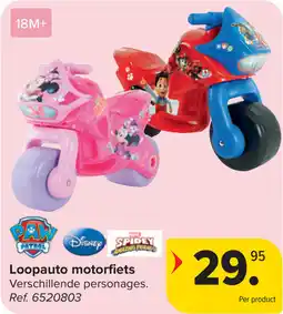 Carrefour Loopauto motorfiets aanbieding