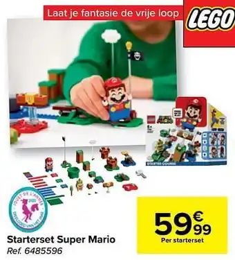 Carrefour Starterset super mario aanbieding