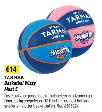 Decathlon Basketbal wizzy aanbieding
