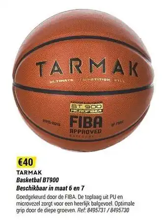 Decathlon Basketbal bt900 aanbieding