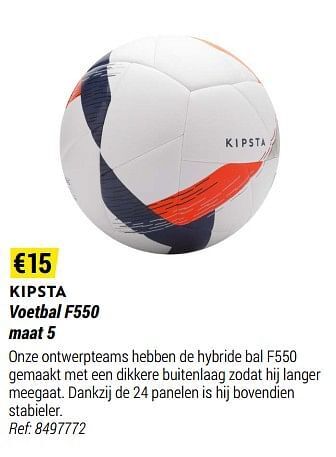Decathlon Voetbal f550 aanbieding