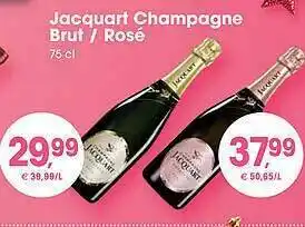 Prik en Tik Jacquart Champagne aanbieding