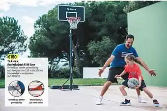 Decathlon Basketbalpaal b100 easy aanbieding