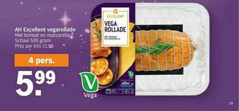 Albert Heijn Ah Excellent Vegarollade aanbieding