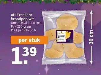 Albert Heijn Ah Excellent Broodpop Wit aanbieding