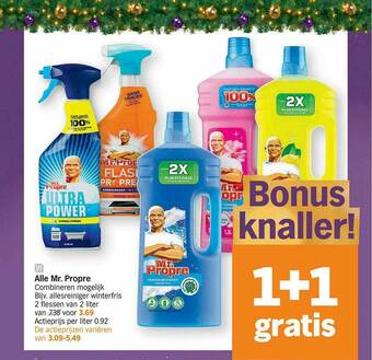 Albert Heijn Alle Mr Propre aanbieding