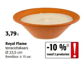 Royal flame terracottakaars