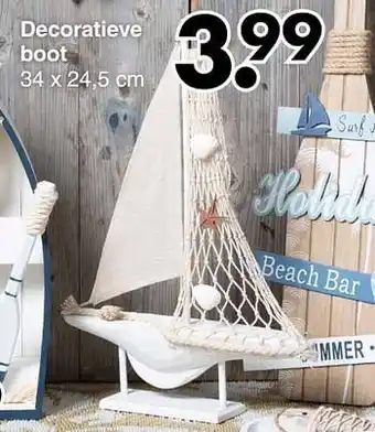 Pers decoratieve boot