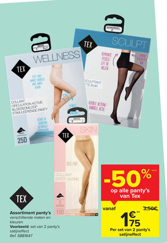 Carrefour Market Assortiment panty's aanbieding
