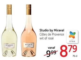 Studio by miraval côtes de provence wit of rosé